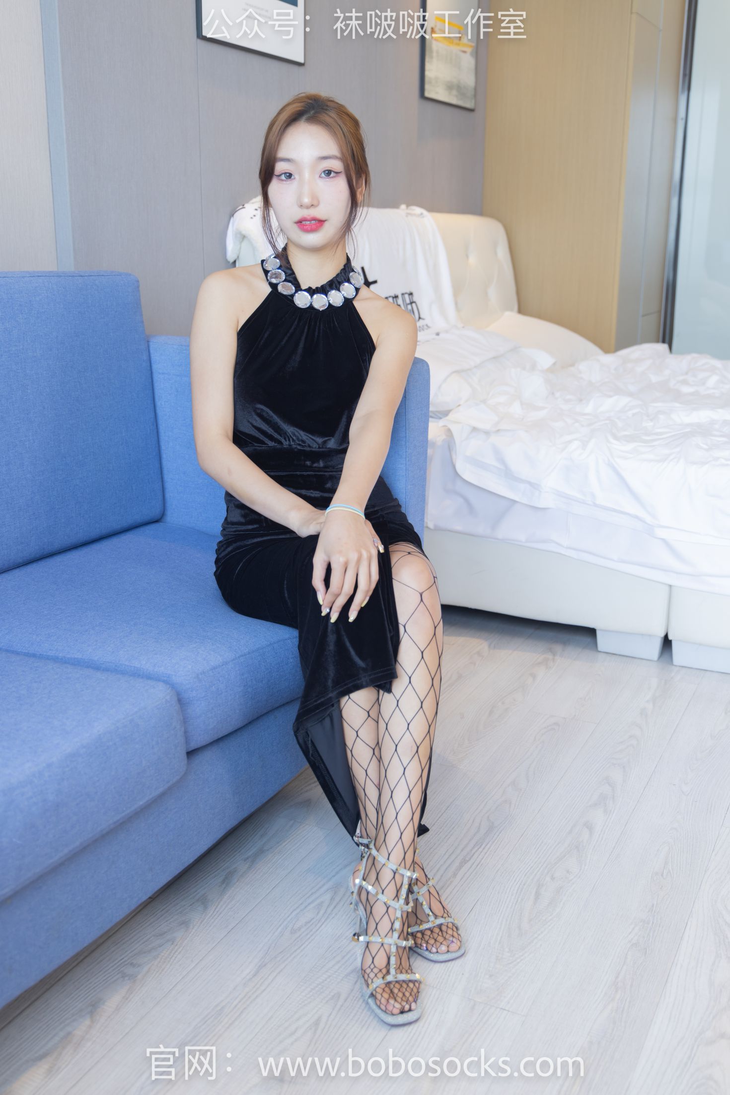 BoBoSocks袜啵啵-No.113-果果-高跟鞋,黑色网袜-[141P1V-5.67GB]-7.jpg